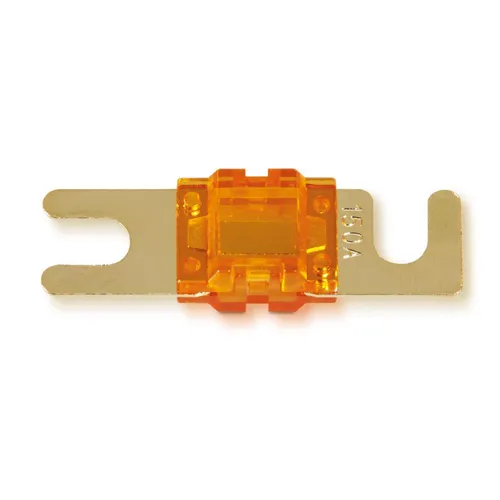 Sinuslive M-ANL 150A Mini-ANL-Sicherung KFZ Streifensicherung 24K vergoldet