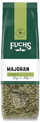 Fuchs Gewürze - Majoran gerebelt im recyclebaren Nachfüllbeutel - 10 g