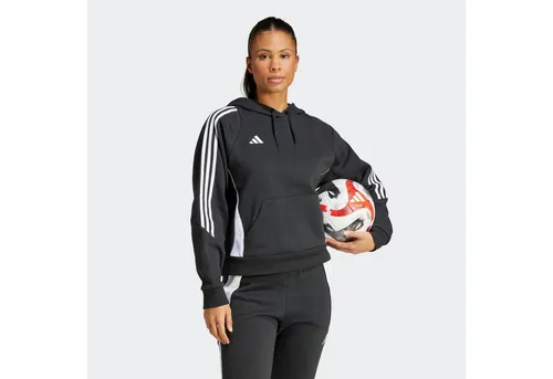 adidas Damen MacBook Pro Sweatshirt, schwarz-weiß, XS (30-32) - Bequemes Sweatshirt mit Kapuze und Kordelzug, aus hochwertiger Baumwolle, perfekt für lässige Outfits.