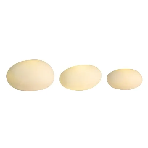 Lichtkieselsteine Set aus 3 von räder design – Stimmungsvolle Beleuchtung