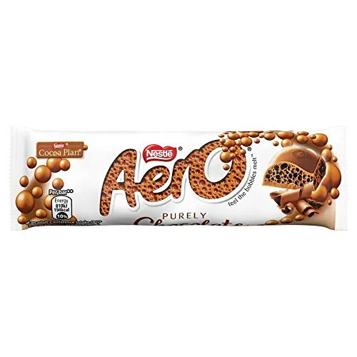 Aero Bubbly Luftschokolade Riegel - 36g - Einzelpackung