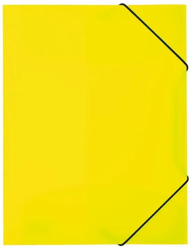 HERMA Sammelmappe Neon DIN A4 - Neon-gelb, abwaschbar und strapazierfähig für perfekte Ordnung und Schutz Ihrer Unterlagen