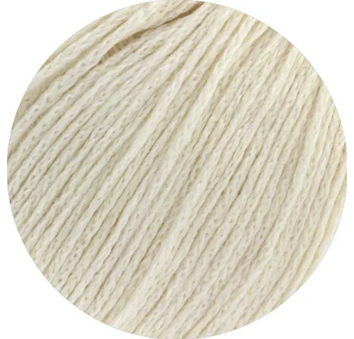 LANA GROSSA ALTA MODA COTOLANA Häkelwolle, 150 m (50 Gramm), Pillingarmes Kettgarn aus Pima Baumwolle und Merino