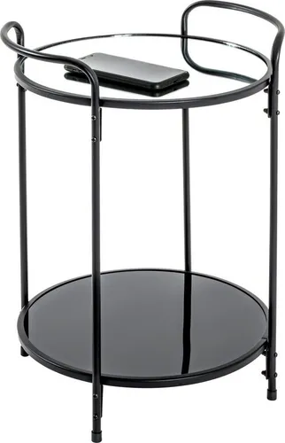 Haku-Möbel Beistelltisch 22556 Esens in schwarz von HAKU