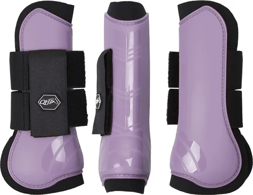 ARBO-INOX Hartschalengamaschen für Pferde - Neopren & Klettverschluss (Shetty, Lavender) - Gamaschen & Schützer für Pferde, schützen effektiv vor Verletzungen und sind leicht anzubringen. Die knalligen Farben sorgen für Aufmerksamkeit und Stil beim Reiten.