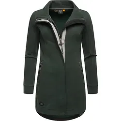 Ragwear Sweatjacke Letrice - Sportliche Zip-Jacke mit hohem Kragen - Funktionsjacke, wärmend und pflegeleicht, ideal für aktive Freizeitgestaltung mit hochschließendem Kragen und praktischen Reißverschlusstaschen.
