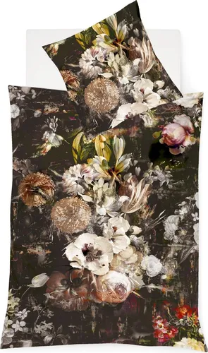 Fleuresse Mako-Satin Bettwäsche Bed Art S Morwell marsala 135x200 cm + 80x80 cm - Hochwertige Bettwäsche aus 100% merzerisierter Baumwolle, mit elegantem Seidenfinish und hautsympathischem Komfort. Waschbar bis 60°C, ideal für ein angenehmes Schlafklima.