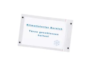 Eichner Transparente Magnettasche, 5 Stück - Klarsicht- & Einstecktasche aus PVC mit praktischem Druckverschlussband und starken Magneten, ideal für die sichere Präsentation von Dokumenten im DIN A4 Format.