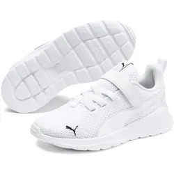 PUMA ANZARUN LITE AC+ PS Sneaker weiß 30 EU - Sneaker in Größe 30, unifarben in Puma White, ideal für sportliche Aktivitäten mit SOFTFOAM+ Dämpfung für zusätzlichen Komfort.