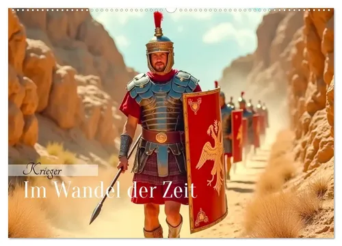 Krieger - Im Wandel der Zeit Wandkalender 2026 - Entdecken Sie die Vielfalt historischer Krieger in diesem beeindruckenden DIN A2 Kalender. Mit 14 kunstvollen Seiten ist er das perfekte Geschenk für Kunst- und Geschichtsliebhaber.