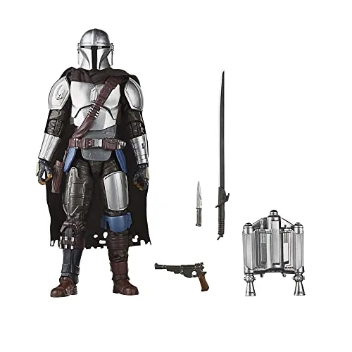 Hasbro Star Wars The Black Series - The Mandalorian Action-Figur, *NEU* - Action- & Spielfiguren, detailreiche Mandalorian Figur aus der beliebten Star Wars Reihe, perfekt für Sammler und Fans ab 4 Jahren.