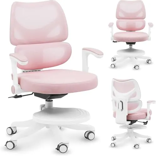 MARK ADLER Junior 5.3 - Ergonomischer Kinderstuhl für optimale Sitzhaltung - Bürostuhl mit höhenverstellbarem Sitz und neigbarer Rückenlehne, ideal für Kinder und Jugendliche. Perfekt für gesundes Lernen und Entspannung.