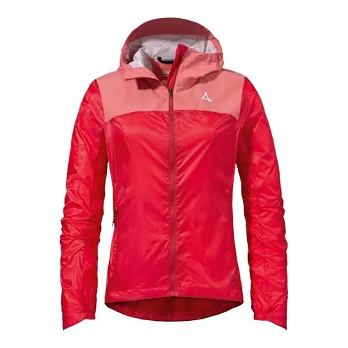 Schöffel Hybrid Jkt Flow Trail L - Funktionsjacke mit extrem leichtem Pertex Quantum Material, winddichter Front und atmungsaktiver Rückenpartie, ideal für aktive Outdoor-Abenteuer.