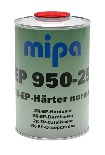 MIPA 2K EP Härter 950-25 normal 1 kg - Hochwertiger 2K EP Härter für Karosseriedichtmasse, ideal für professionelle Anwendungen und sorgt für eine zuverlässige Verbindung bei Reparaturen.