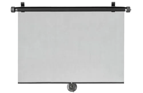 WALSER Auto-Sonnenrollo, Sonnenschutz Auto, Auto-Sonnenblende, 2 Stück Sonnenrollos für SUV und Van Seitenfenster, Autosonnenschutz 53 x 56cm