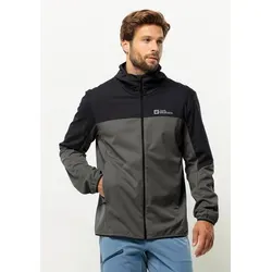 Jack Wolfskin Herren Feldberg Hoody M Softshelljacke - Slate, XXL EU - Funktionsjacke, winddicht und wasserabweisend, ideal für Outdoor-Aktivitäten bei jedem Wetter