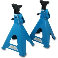 ms-point BITUXX® Schwerlast LKW Unterstellböcke 12000kg - Stützböcke im praktischen 2er Set, sicher und belastbar bis 12000kg! Ideal für schwere Fahrzeuge und Werkstätten.