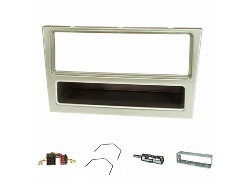 tomzz Audio Radioblende Set passt für Opel Corsa C Combo Omega B Vectra C Meriva m Autoradio