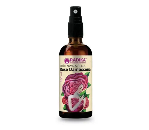 BIOHERBA R Pflege-Set Blütenwasser aus Rose Damascena Flower Destillate 100 ml