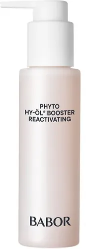 Babor Phyto Hy-Öl Booster Reaktivierend 100 ml - Zweiphasen-Reinigung für reife Haut mit kraftvollen Pflanzenextrakten. Entfernt sanft Unreinheiten und bereitet die Haut optimal auf die Pflege vor. Ideal für ein frisches, strahlendes Hautbild.