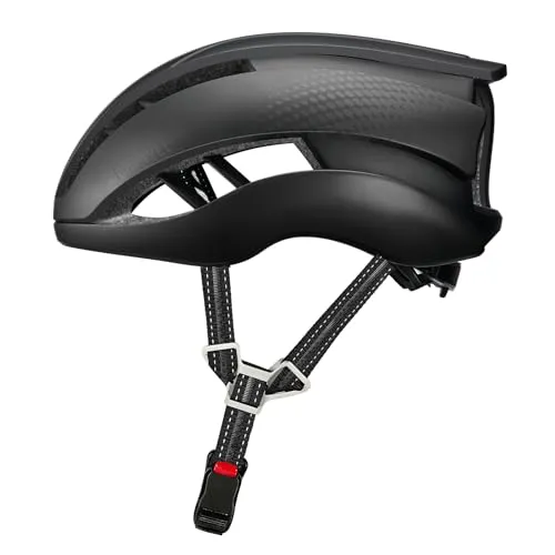 Fahrradhelm Herren Damen, Leichter Fahrradhelm Erwachsene für City & Rennrad mit Magnetverschluss, 16 Belüftungsöffnungen, CE EN1078 – Verstellbar M/L (55–61 cm, ca. 290–300g)