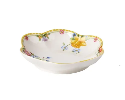 Villeroy & Boch Spring Awakening Schale klein - 3872 - - Elegante mehrfarbige Schale aus hochwertigem Porzellan mit floralem Muster, perfekt für den stilvollen Tisch oder als Geschenk.