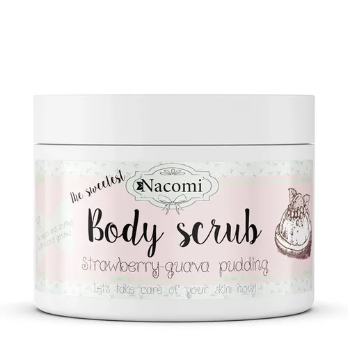 Body Scrub peeling do ciała Truskawkowy Pudding 200g Nacomi 5902539703184