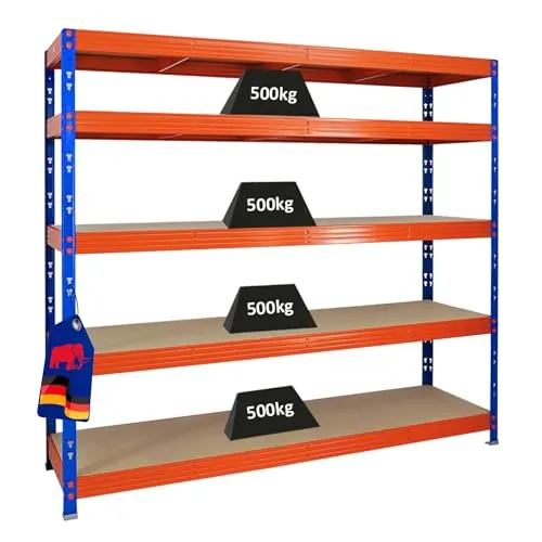 PROREGAL Profi Schwerlastregal Rhino EXTRA BREIT von Proregal