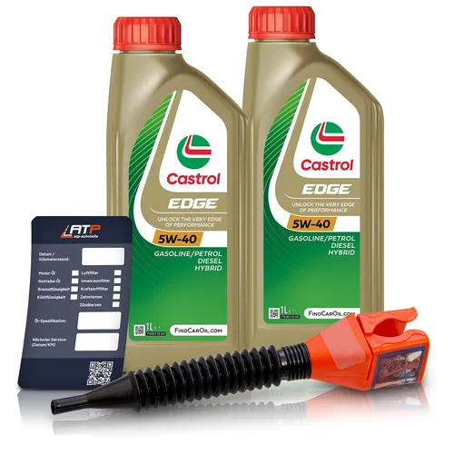 Castrol EDGE 5W-40 Motoröl 2x 1L