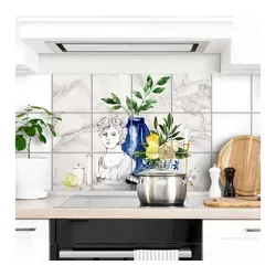 K&L Wall Art Fliesenaufkleber Set von Wall Art