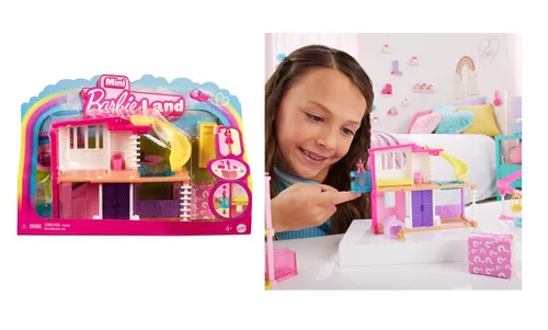 BRB BARBIELAND DOMEK LALKA 3 HYF47 WB3 MATTEL 194735245284