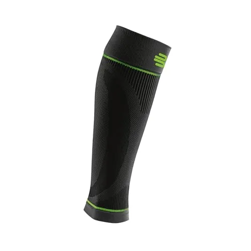Bauerfeind Sports Compression Sleeves Lower Leg - Wadenstulpen schwarz S long - Bandagen & Kompression für optimale Muskulaturunterstützung beim Sport, fördert die Durchblutung und reduziert Verletzungsrisiko durch gezielte Kompression.