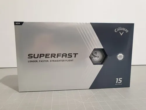 Callaway Superfast Golfbälle Weiss (15er Pack) von Callaway