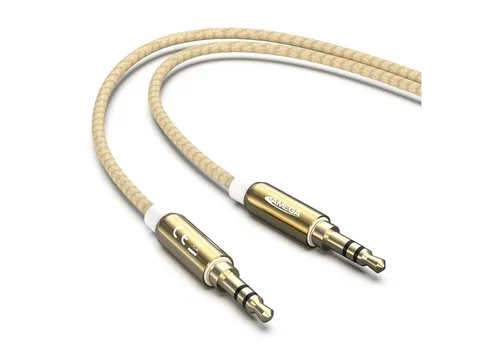 JAMEGA AUX Kabel 3,5mm Klinke-Stecker Klinken Stereo für iPhone TV Boxen Audio-Kabel, Aux Klinkenstecker, Klinkenstecker (750 cm)