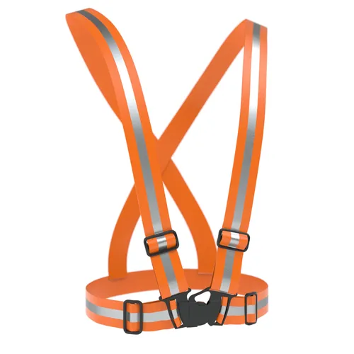 Reflektor Warnweste Sicherheitsweste Unfallweste Motorrad Sport Dunkel Neon