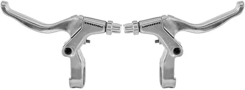 Promax Bremshebel Set V Bremse silber links rechts