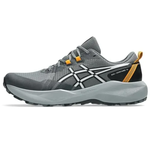 Asics GEL-VENTURE 11 Trailrunningschuh grau 42 EU - Trailrunningschuh mit profiliertem Gummi-Laufsohlenprofil und hochgradiger Dämpfung für optimalen Komfort beim Laufen im Gelände.