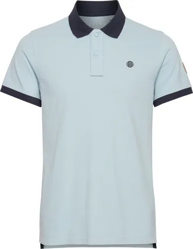 Blend Poloshirt BLEND BHRalf - Hochwertiges Poloshirt aus 100% Baumwolle in Soft Blue, ideal für lässige Outfits. Pflegeleicht und komfortabel mit V-Ausschnitt und Polokragen für einen stilvollen Look.