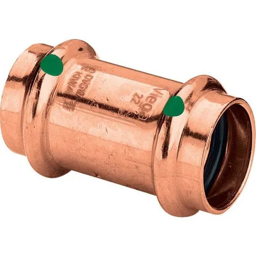 Viega Profipress Muffe 292737 12 mm, Kupfer, SC-Contur von Viega