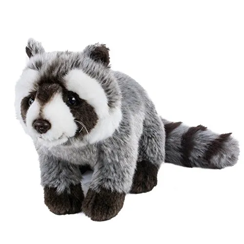 Teddys Rothenburg Plüschwaschbär 33 cm - Kuscheliger Waschbär aus hochwertigem Plüsch, ideal für Kinder ab Geburt. Maschinenwaschbar bis 30 Grad, perfekt für unbeschwerte Spielstunden.