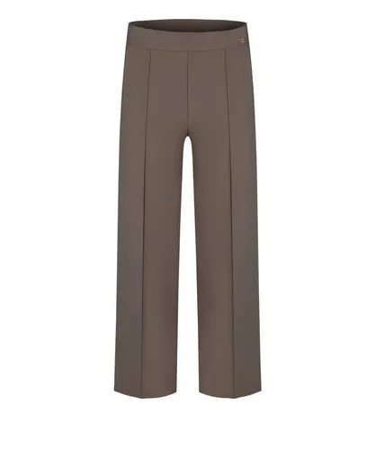 Cambio Straight Fit Stoffhose 'Cameron' in Hazel, Größe 44 von Cambio
