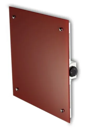 Produktbild Bella Jolly Infrarot Glasheizkörper 50x50 cm 350 Watt rot