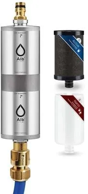 Alb Filter FUSION Active + Nano Trinkwasserfilter Camping-Set - Wasserfilter für Wohnmobile, bietet zwei Filterstufen in einem kompakten Set, ideal für sauberes Trinkwasser unterwegs.