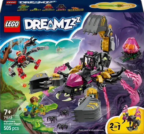 LEGO Albtraum-Skorpionbagger - 71513
