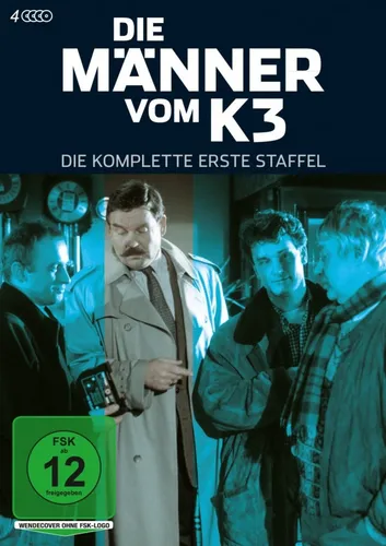 Die Männer vom K3 - Season 1: 4-DVD-Box - Krimi TV-Serie auf 4 DVDs, spannend und unterhaltsam für Krimi-Fans, ideal zum Binge-Watching!