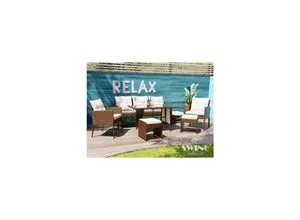 Swing&Harmonie Sydney Polyrattan Sitzgruppe