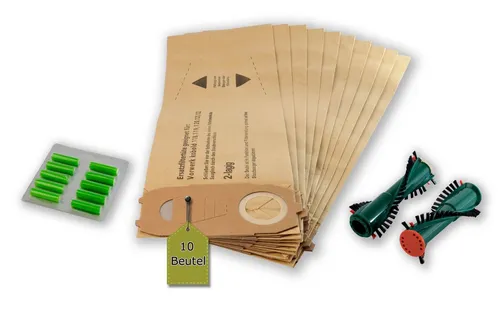 eVendix Staubsaugerbeutel geeignet für Vorwerk Kobold 118,119,120, 121,122, passend für Vorwerk, 1 St., Vorwerk Kobold VK 118, 119, 120, 121, 122