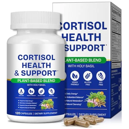 Cortisol Balance Kapseln – Vegane Unterstützung für hormonelles Gleichgewicht