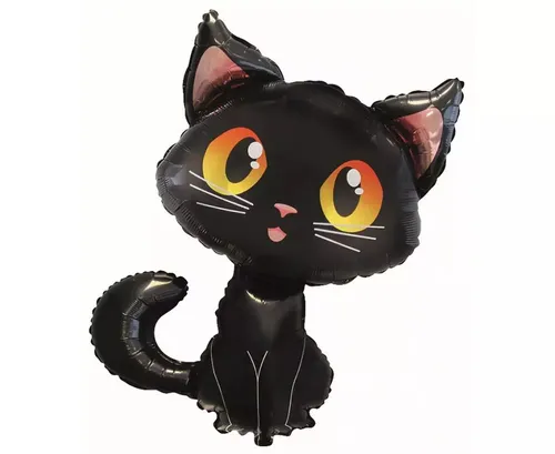 Balon Fol 90cm Kot czarny Go Pbh Godan 8435102312485