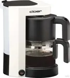 Cloer 5981 Filterkaffeemaschine - Kompakte 5-Tassen Kaffeemaschine mit Warmhaltefunktion, ideal für Singlehaushalte und Büros